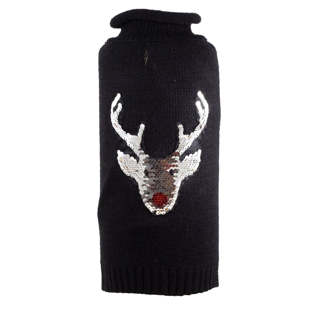 reversible-sequin-reindeer-roll-neck-dog-sweater