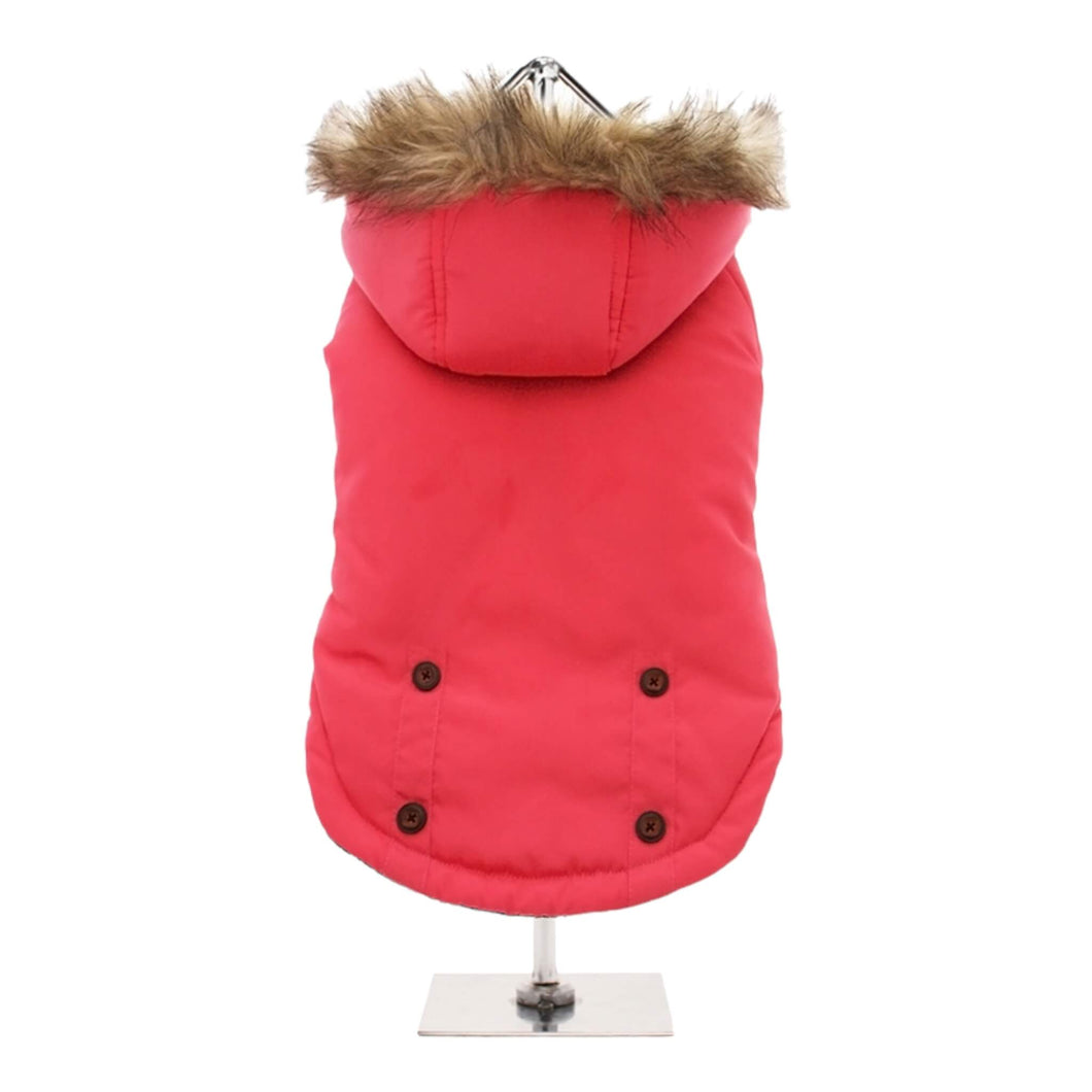 Salmon Pink Alpine Coat for Dogs