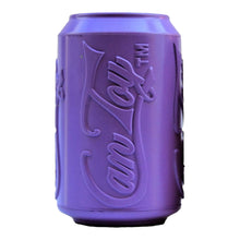 Cargar imagen en el visor de la galería, Soda Can Shaped Durable Dog Chew Toy and Treat Dispenser in Purple
