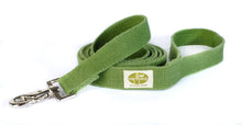 Load image into Gallery viewer, solid-hemp-dog-leash-leaf-green
