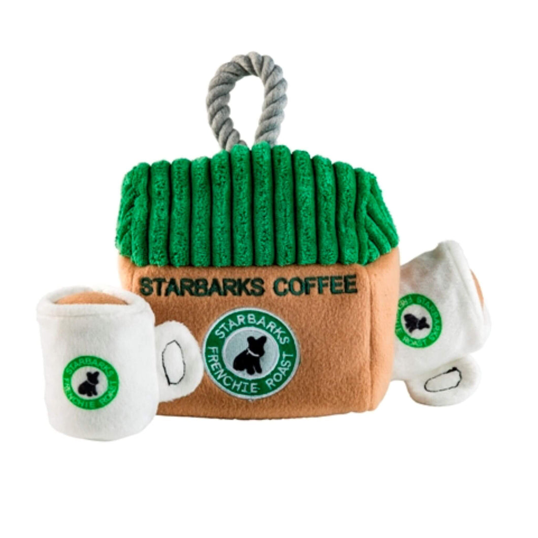 Starbarks Coffee House Interactive Plush Dog Toy