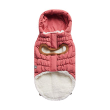 Load image into Gallery viewer, Super Puff Dog Parka in Pink Featuring Elastofit Technology
