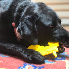 Load image into Gallery viewer, The Industrial Tractor Dog Chew Toy is great for power chewers
