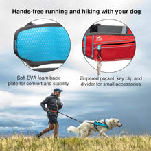 Load image into Gallery viewer, The Hands-free On Trail Running Belt makes running and hiking with your dog simple
