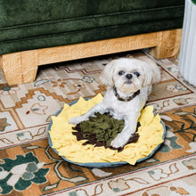 Load image into Gallery viewer, The Yellow Sunflower Snuffle Feeding Mat Compliments Your Home Design
