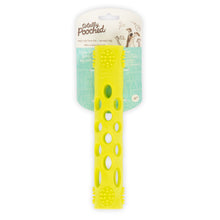 Load image into Gallery viewer, Totally Pooched Huff &#39;N Tuff Rubber Fetch Stick with packaging - Green
