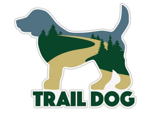 Trail Dog Sticker