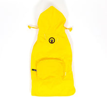 Load image into Gallery viewer, yellow-pocket-fold-up-raincoat
